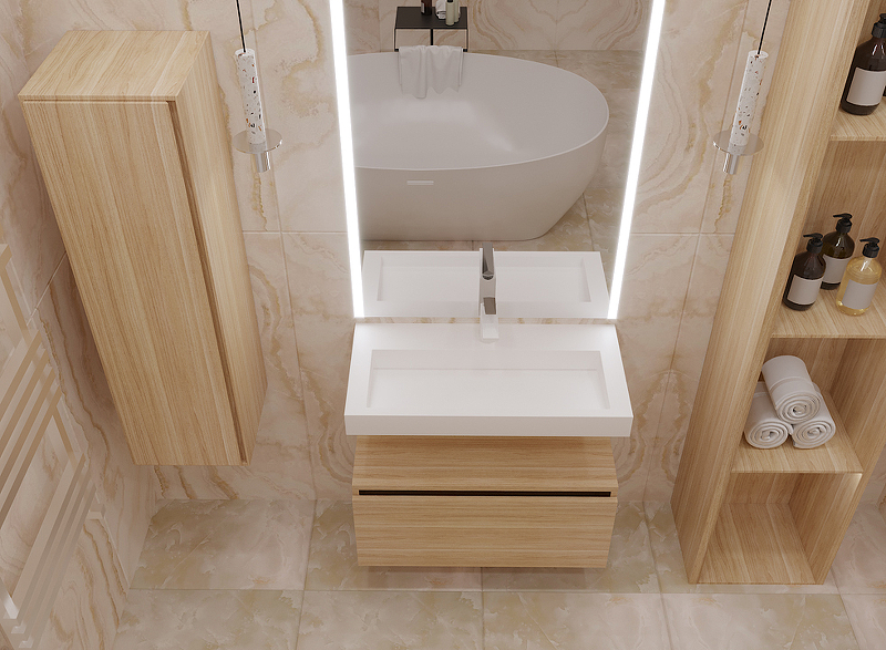 Раковина Boheme Armadi Art Flat 80 859-080 Белая от магазина ЛесКонПром.ру