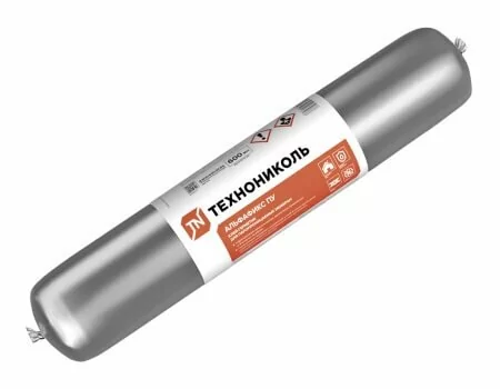 Клей-герметик полиуретановый ТЕХНОНИКОЛЬ АЛЬФАФИКС ПУ 600 мл от магазина ЛесКонПром.ру