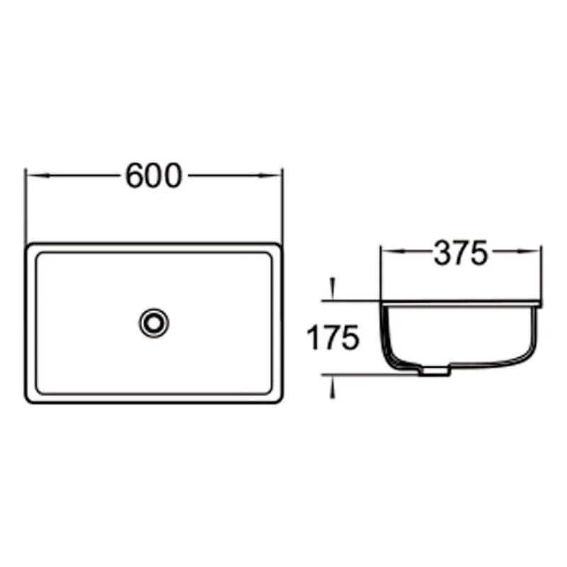Раковина SantiLine 60 SL-3006 Белая от магазина ЛесКонПром.ру