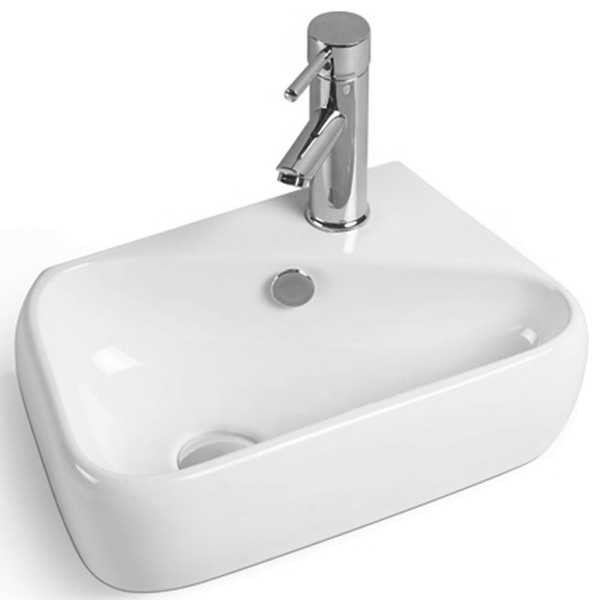 Раковина SantiLine 45 SL-2017L Белая от магазина ЛесКонПром.ру