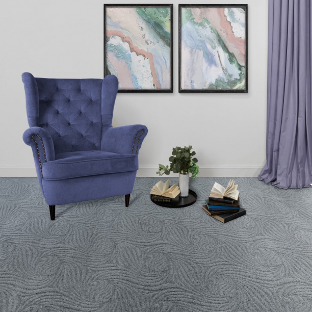 Ковролин Фламинго 915 серый 5 м от магазина ЛесКонПром.ру