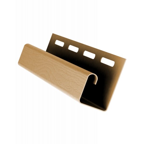 J-профиль Grand Line 3000 мм, карамельный от магазина ЛесКонПром.ру