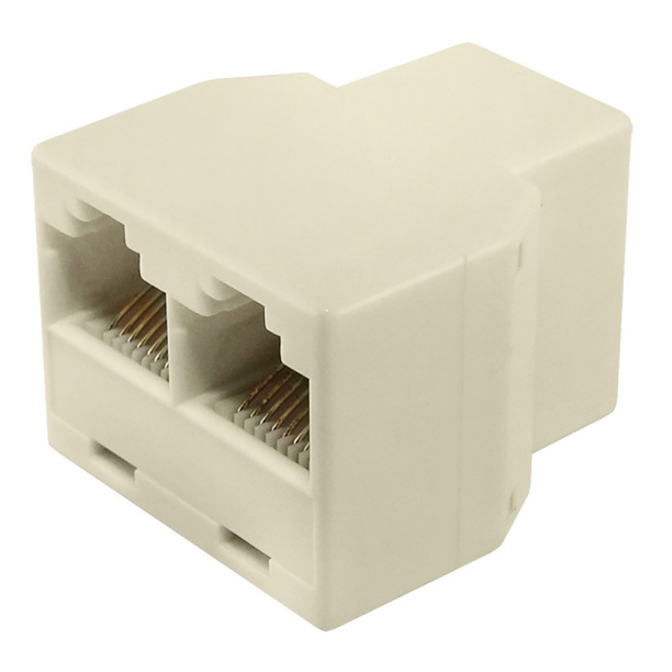 Разветвитель компьютерный TDM ELECTRIC гнездо - 2 гнезда от магазина ЛесКонПром.ру