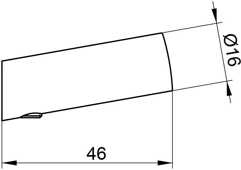 Крючок Keuco Reva 12814370000 черный от магазина ЛесКонПром.ру