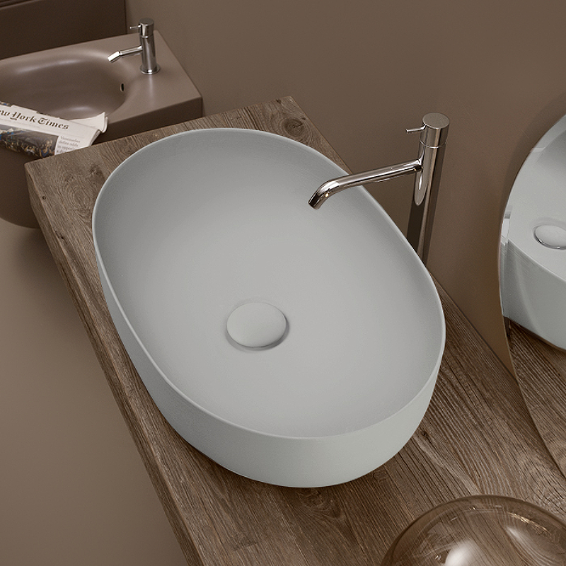 Раковина-чаша Kerasan Nolita 60 534359 Grigio matt от магазина ЛесКонПром.ру