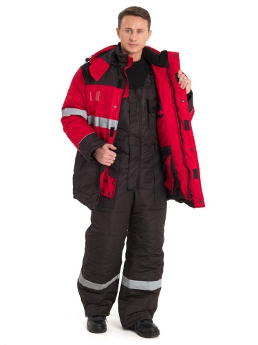 КОСТЮМ "НОРДМЕН" (КРАСНЫЙ/чёрный) от магазина ЛесКонПром.ру