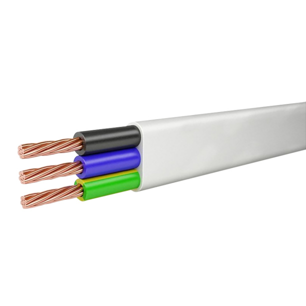 Провод гибкий плоский установочный ПуГВВп 3х2,5 мм 20 м ГОСТ от магазина ЛесКонПром.ру