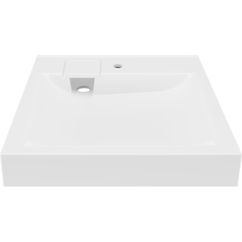 Раковина Paola Siena 60x60 на стиральную машину Белая глянцевая от магазина ЛесКонПром.ру