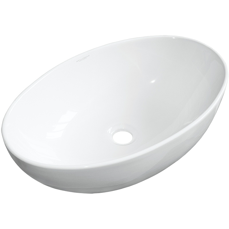 Раковина-чаша Sanita Luxe Ringo Slim 53 RNGSLWB01S Белая от магазина ЛесКонПром.ру