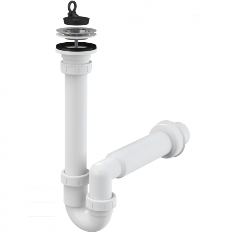 Сифон для кухонной мойки Alcaplast A800-DN50 Белый от магазина ЛесКонПром.ру
