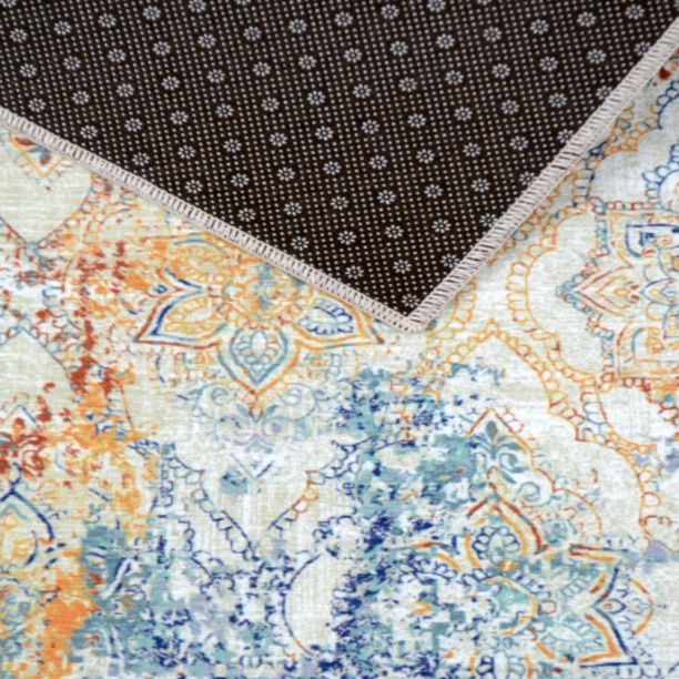 Ковер Шенилл Ява 0,7х1,1 м голубой от магазина ЛесКонПром.ру