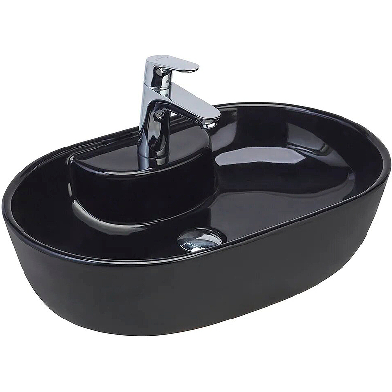 Раковина-чаша beWash Bogen 60 88611106 Черный глянец от магазина ЛесКонПром.ру