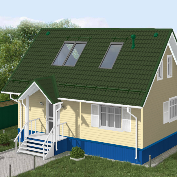 Сайдинг виниловый ванильный 3000x201 мм от магазина ЛесКонПром.ру