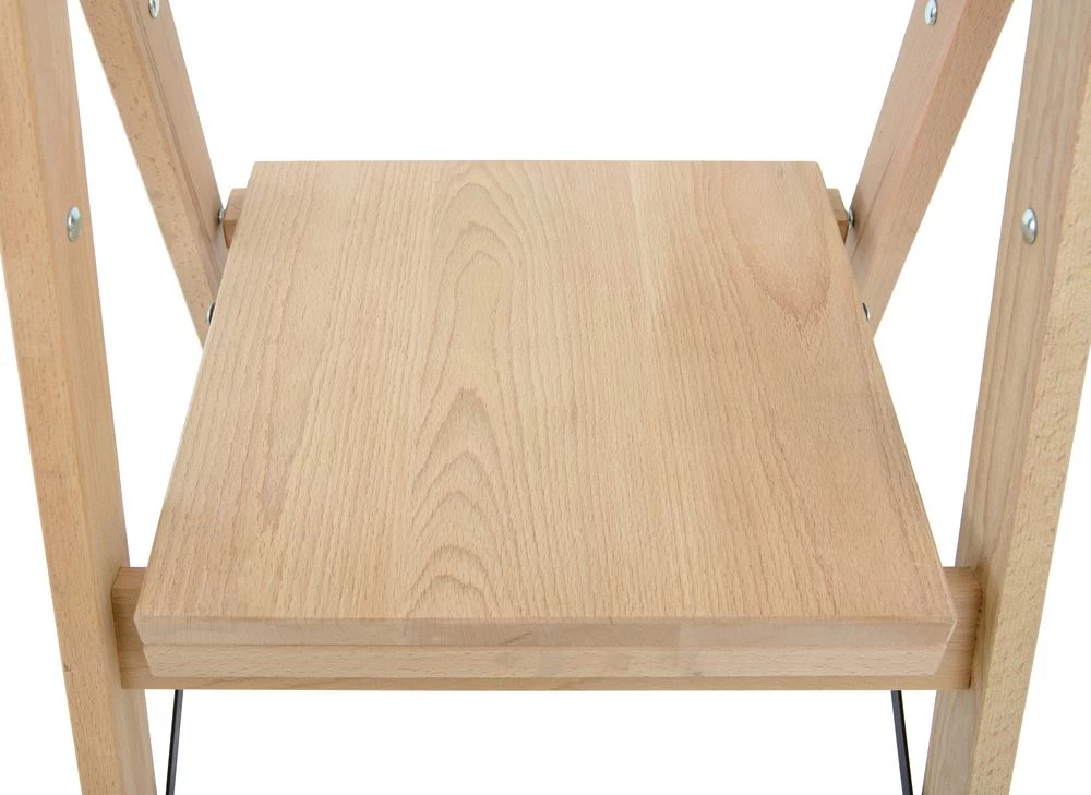 Стремянка деревянная односторонняя со ступенями Hoz-Block Электрик 4 ступени (арт. СДЭ-4) от магазина ЛесКонПром.ру