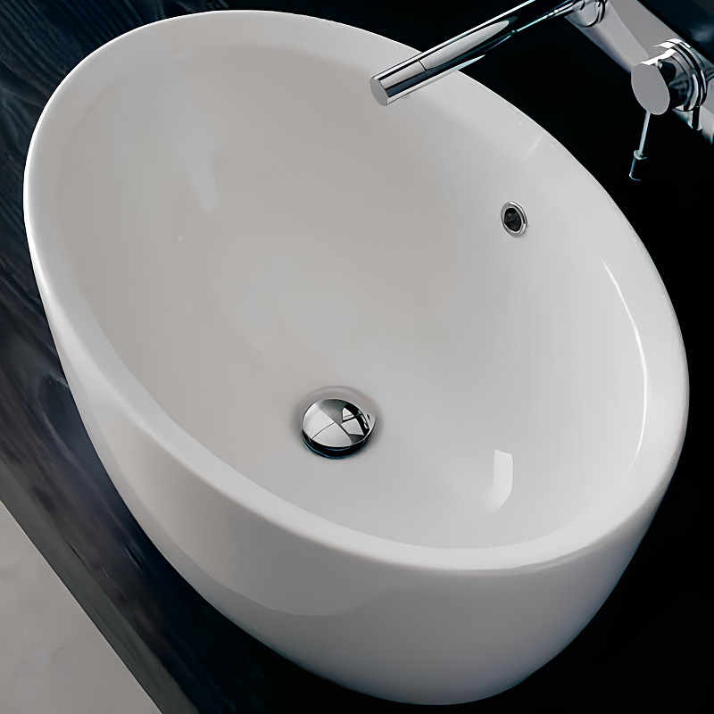 Раковина-чаша Scarabeo Matty 64 8056 Белая от магазина ЛесКонПром.ру