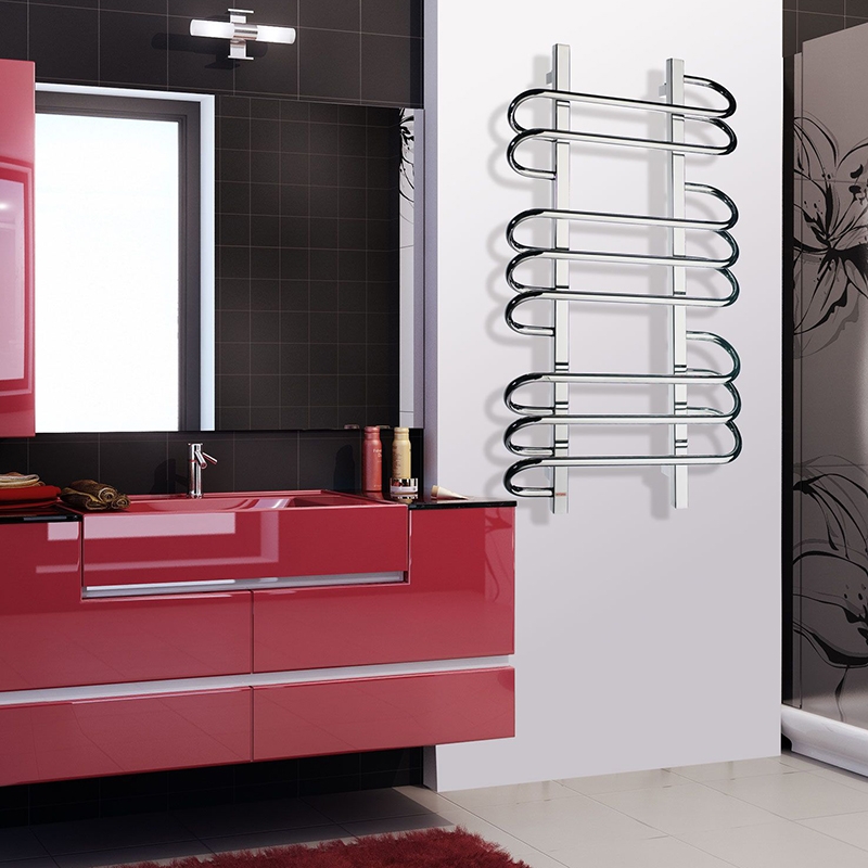 Водяной полотенцесушитель Grota Rivolo 500х1200 Хром от магазина ЛесКонПром.ру