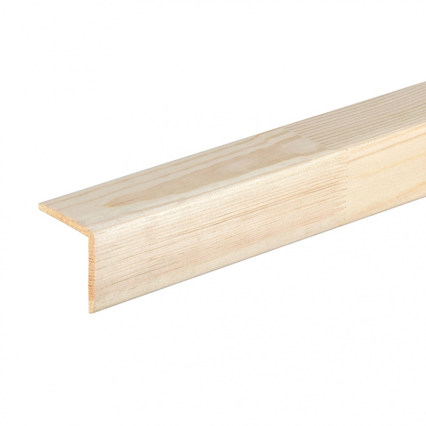 Уголок внешний 40х40х2500 мм сосна от магазина ЛесКонПром.ру