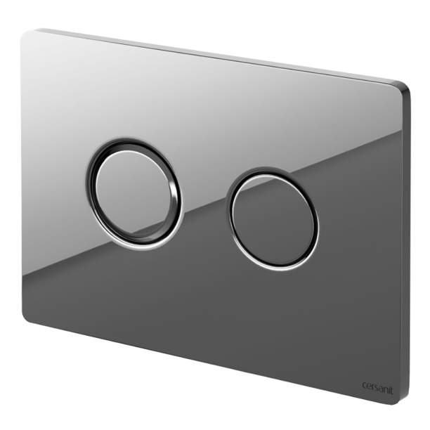 Кнопка для инсталляции Cersanit ACCENTO хром от магазина ЛесКонПром.ру