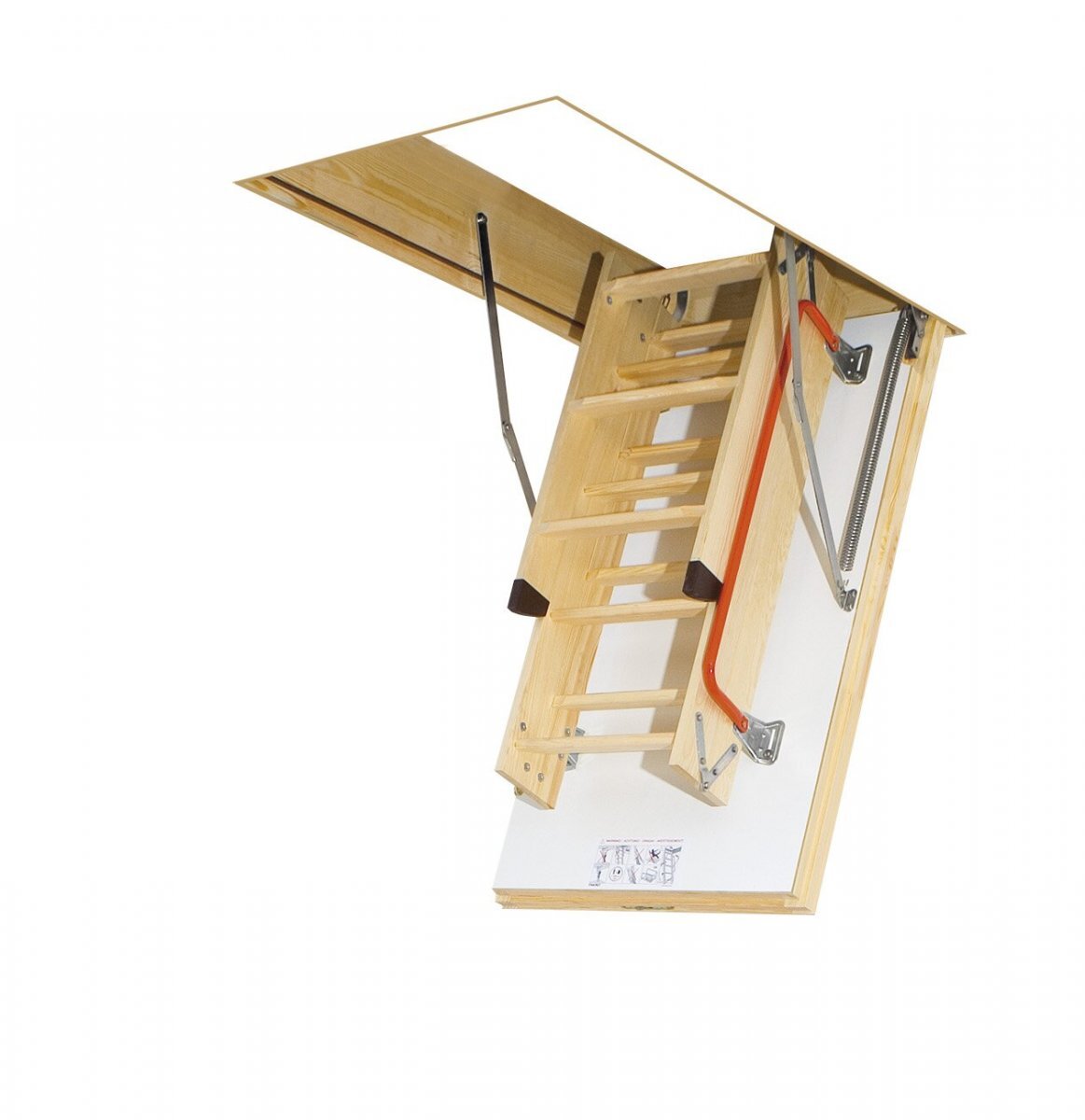 Лестница чердачная FAKRO Thermo LTK-330 70х140 от магазина ЛесКонПром.ру