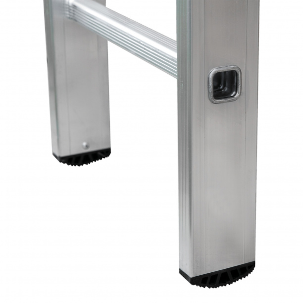 Лестница алюминиевая приставная Новая Высота 10 ступеней от магазина ЛесКонПром.ру