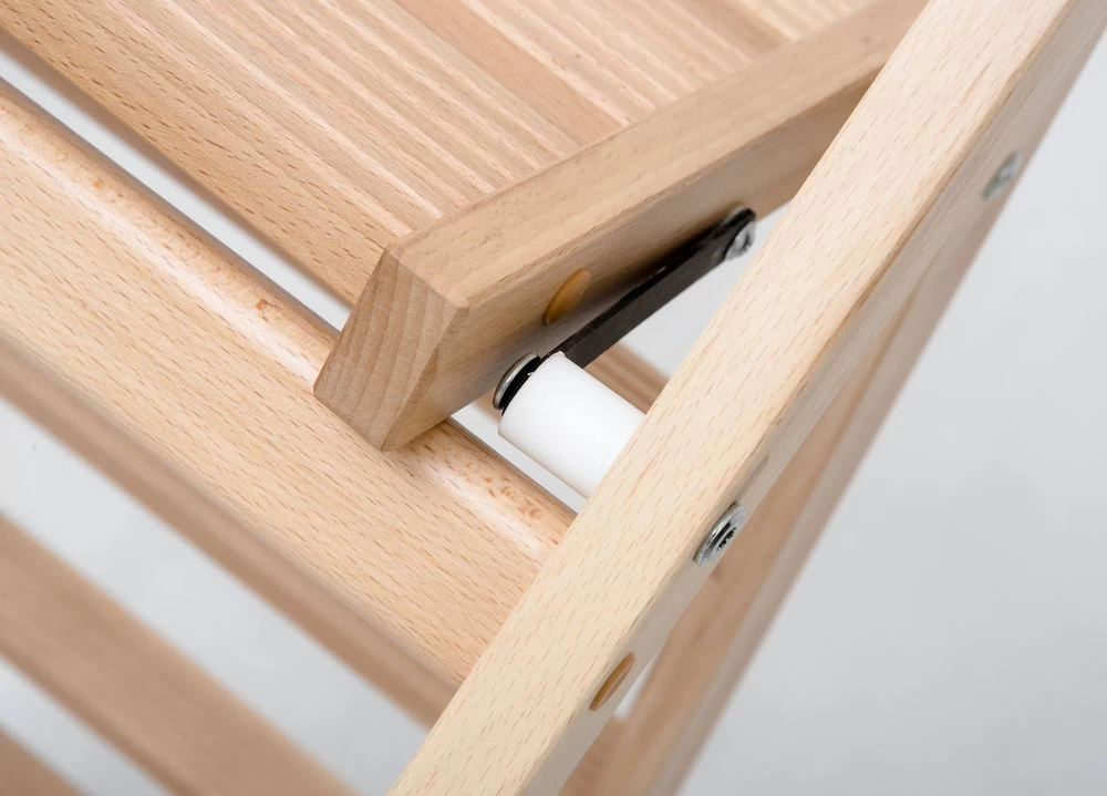 Стремянка деревянная Hoz-Block Батя 4 ступени Светлая (арт. СДБ-4С) от магазина ЛесКонПром.ру