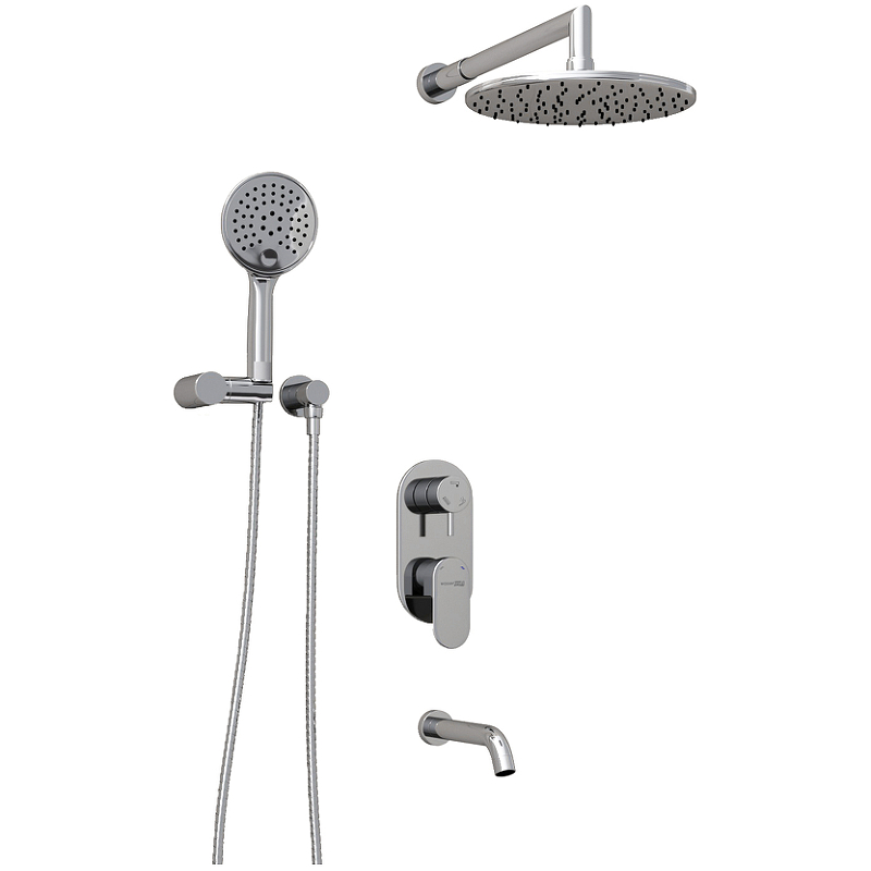 Душевая система WasserKRAFT Dinkel A175819 Хром от магазина ЛесКонПром.ру