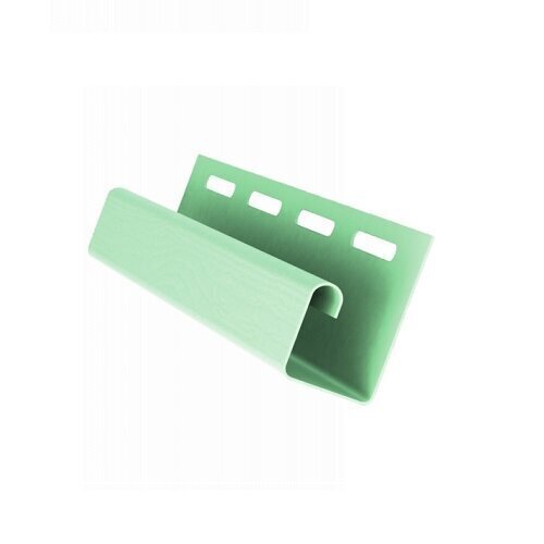 J-профиль Grand Line 3000х40х22,5х23 мм, салатовый от магазина ЛесКонПром.ру