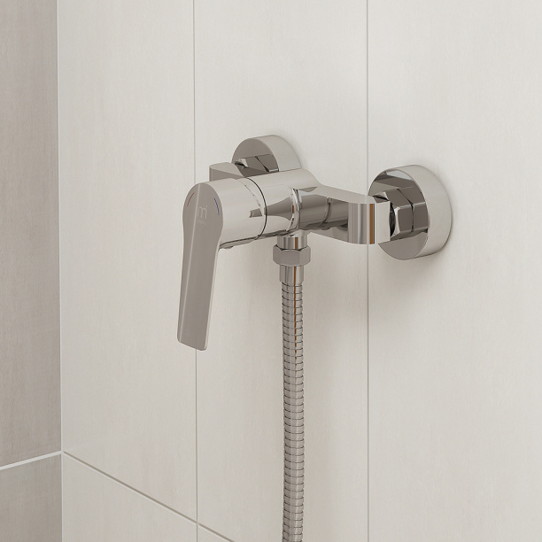 Смеситель для душа Milardo Helic хром от магазина ЛесКонПром.ру