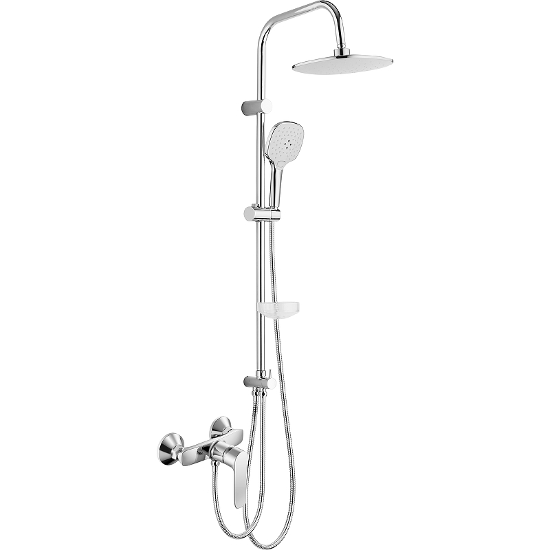 Душевая система Agger A2595200 Хром от магазина ЛесКонПром.ру