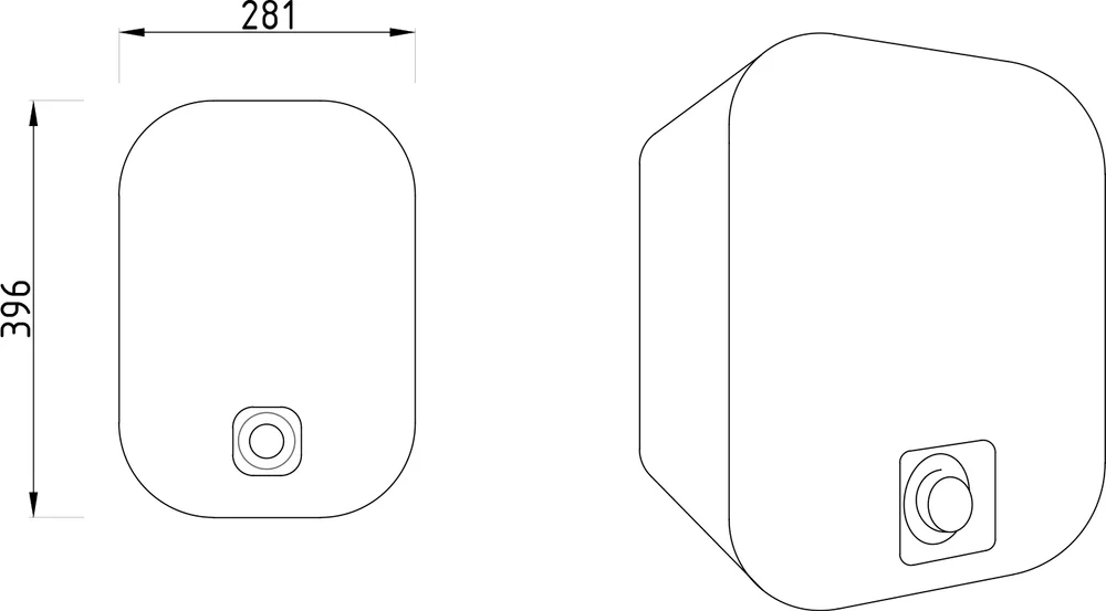 Накопительный водонагреватель Atlantic Nanto 10 AS электрический от магазина ЛесКонПром.ру