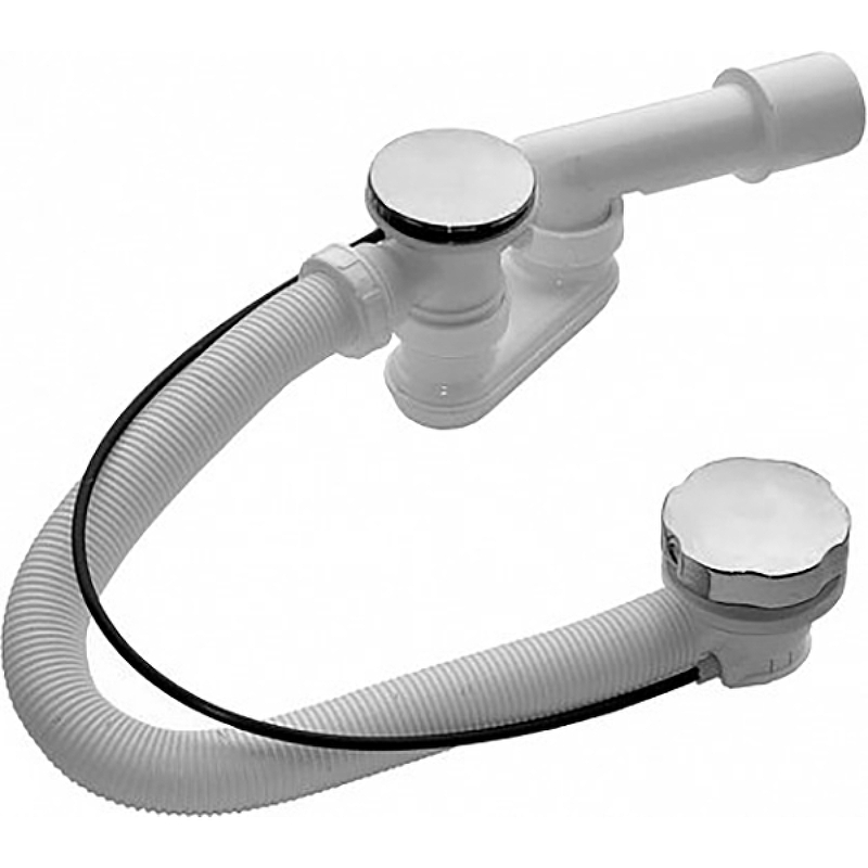 Слив-перелив Villeroy&Boch U90950461 полуавтомат Хром от магазина ЛесКонПром.ру