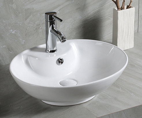 Накладная раковина Mira MR-5005 Белая от магазина ЛесКонПром.ру