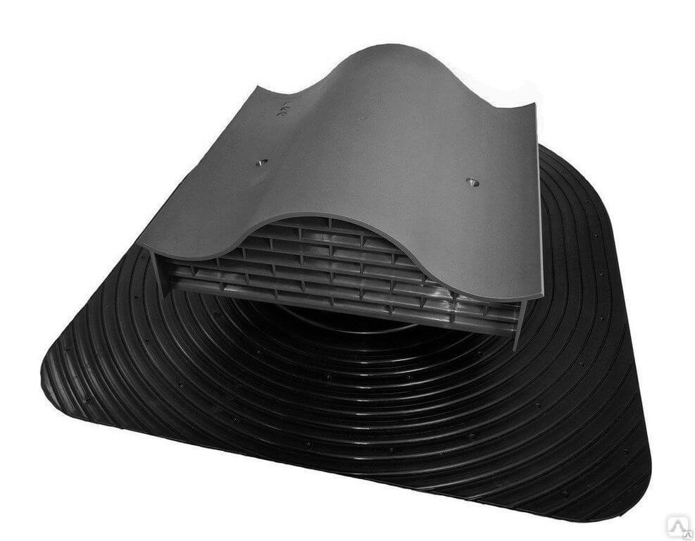 Кровельный вентиль HELMI-KTV, серый от магазина ЛесКонПром.ру