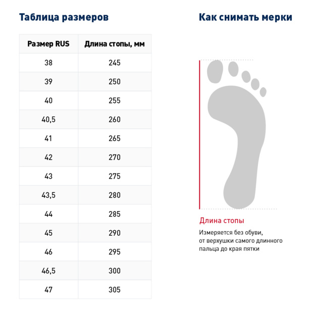 Полуботинки 4230К 43 размер синие от магазина ЛесКонПром.ру