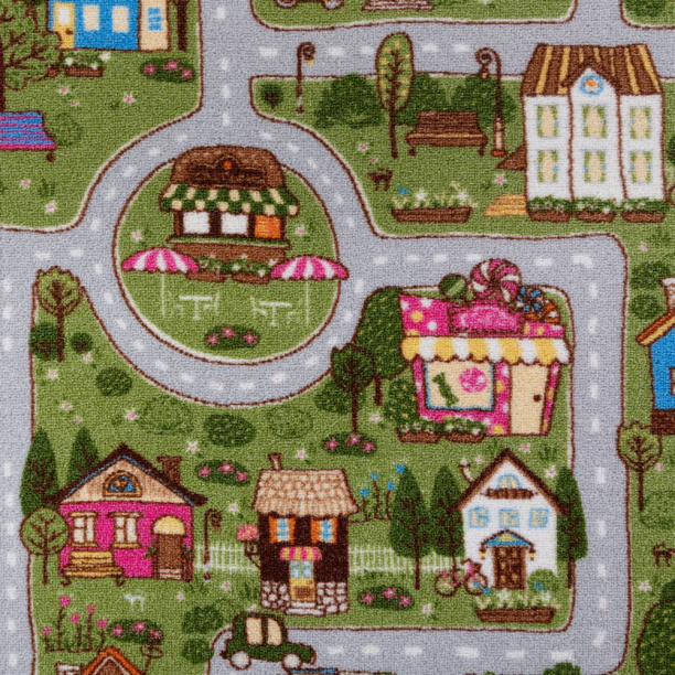 Ковролин Дороги зеленый 4 м от магазина ЛесКонПром.ру