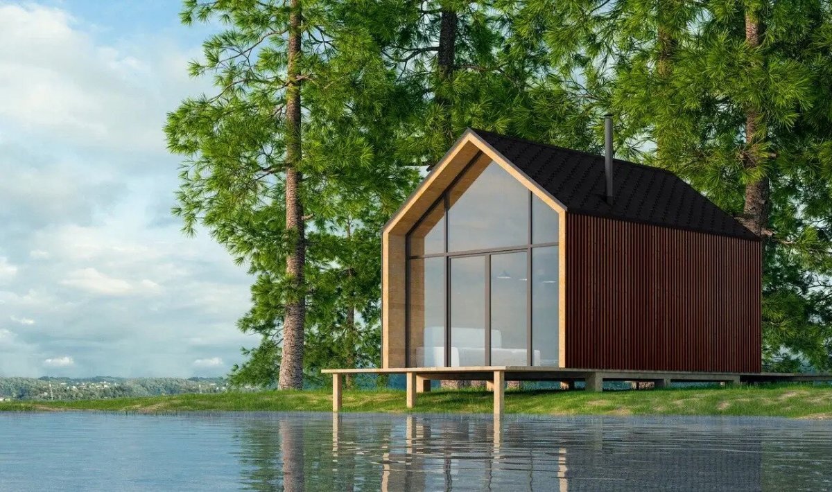 Гибкая черепица ТЕХНОНИКОЛЬ Оптима Черный от магазина ЛесКонПром.ру