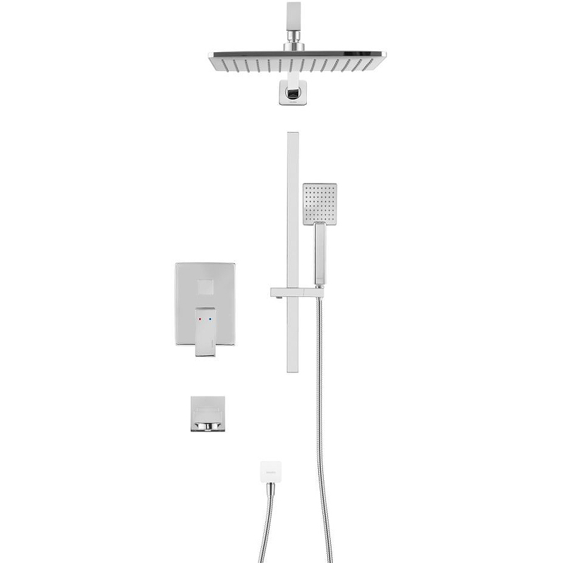 Душевая система Swedbe Platta 5545 Хром от магазина ЛесКонПром.ру