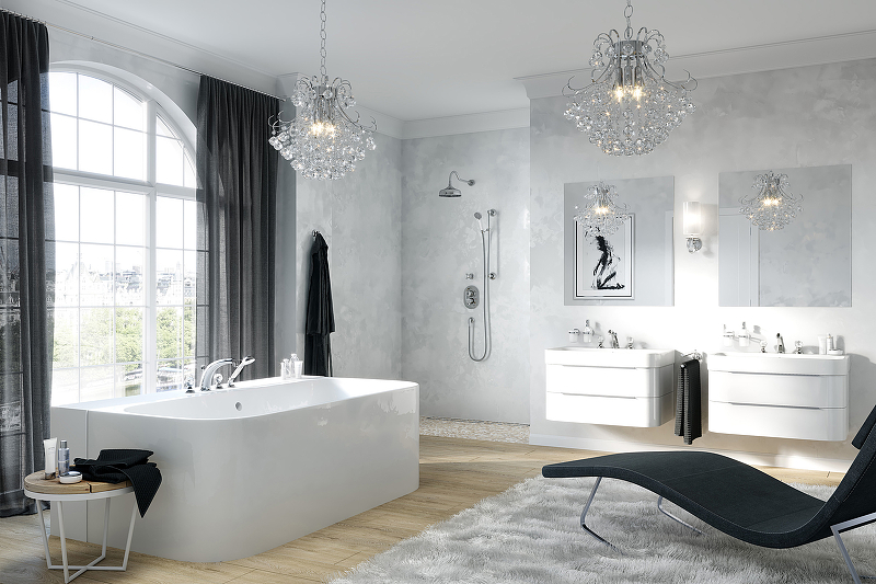 Душевой гарнитур Kludi Adlon 2710305 Хром от магазина ЛесКонПром.ру