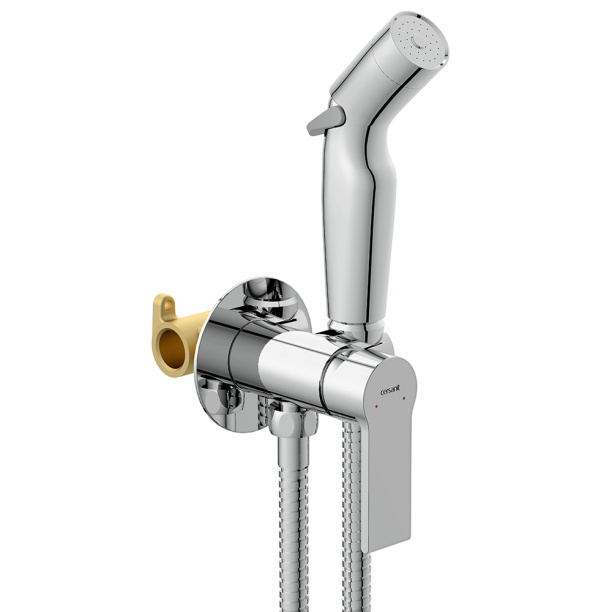 Гигиенический душ Cersanit Brasko встраиваемый хром от магазина ЛесКонПром.ру