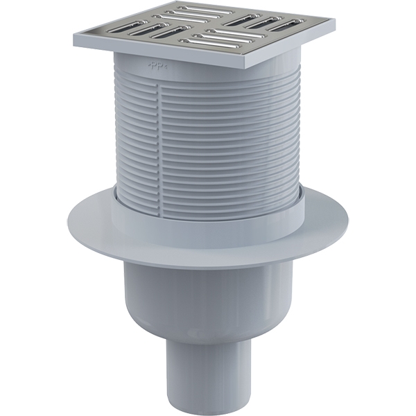 Душевой трап Alcaplast APV2 с решеткой Хром от магазина ЛесКонПром.ру