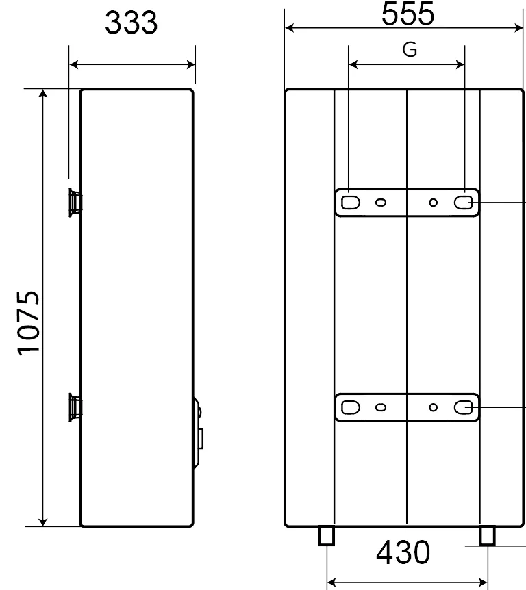 Накопительный водонагреватель Electrolux Gladius 2.0 EWH 100 электрический от магазина ЛесКонПром.ру