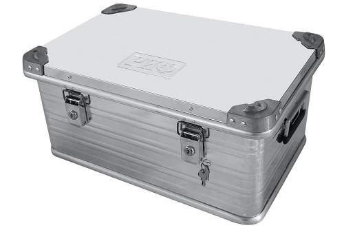 Ящик  алюминиевый РИФ уиленный с замком 582 x 385 x 277 арт.Е582385277 от магазина ЛесКонПром.ру