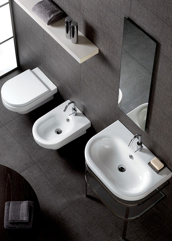 Раковина Hatria Daytime 62 Y0YT01 Белая от магазина ЛесКонПром.ру