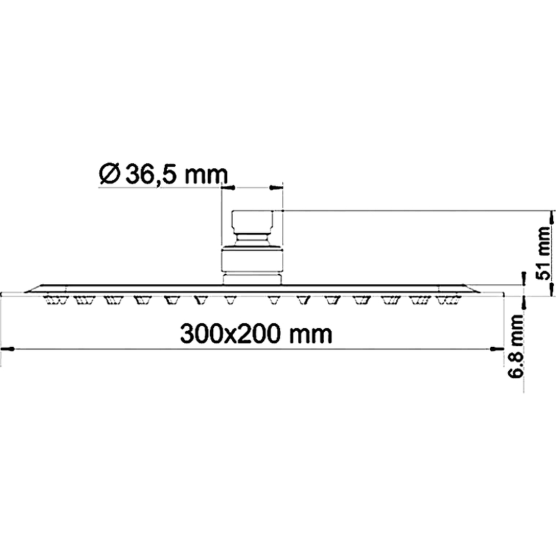 Душевая система WasserKRAFT Alme A16069 Хром от магазина ЛесКонПром.ру