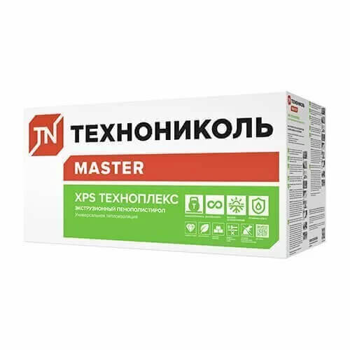Экструзионный пенополистирол (XPS) ТЕХНОНИКОЛЬ Техноплекс 1180х580х50 мм, L-кромка, 6 шт от магазина ЛесКонПром.ру
