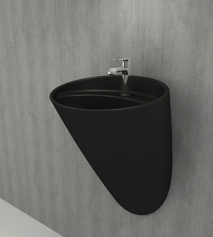 Раковина Bocchi Venezia 53 1083-004-0126 Черная матовая от магазина ЛесКонПром.ру