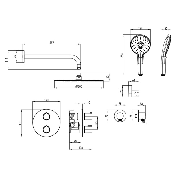 Смеситель на борт ванны IDDIS Torr от магазина ЛесКонПром.ру
