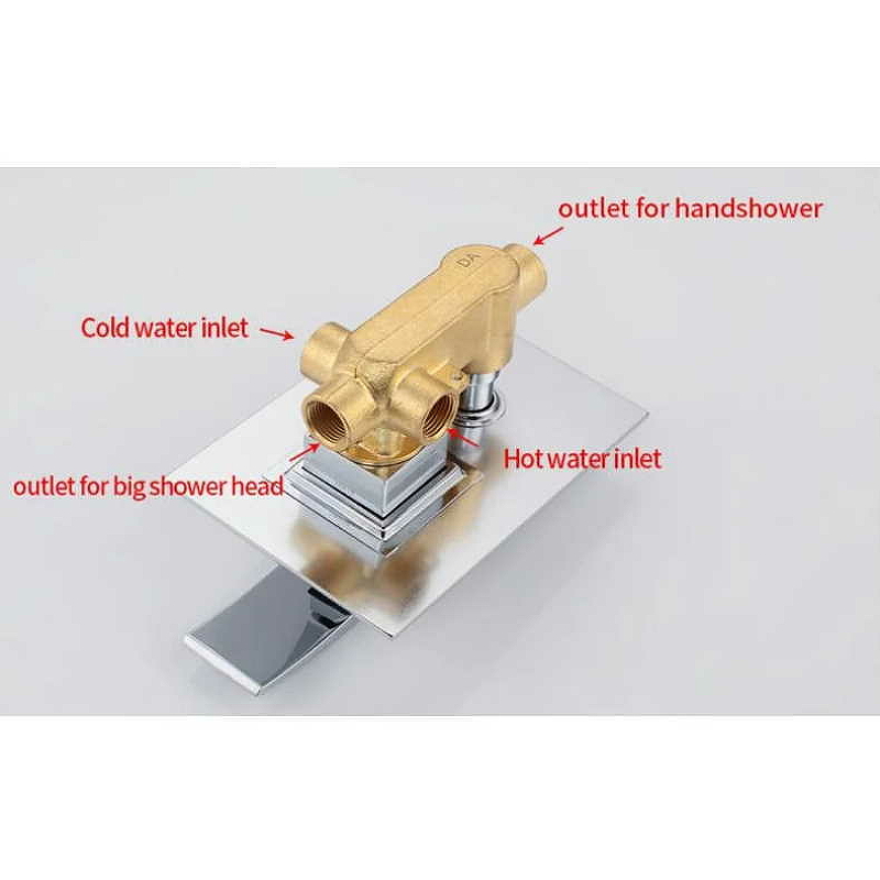 Душевая система Gappo G7107 Хром от магазина ЛесКонПром.ру