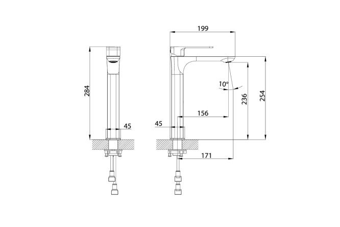 Смеситель для умывальника IDDIS Slide 80534118 от магазина ЛесКонПром.ру