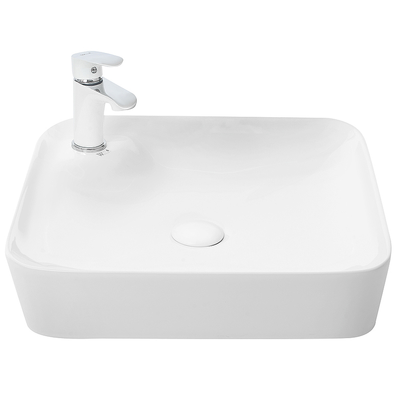 Раковина-чаша WeltWasser Elbach 2181 46 10000004576 Белый глянец от магазина ЛесКонПром.ру